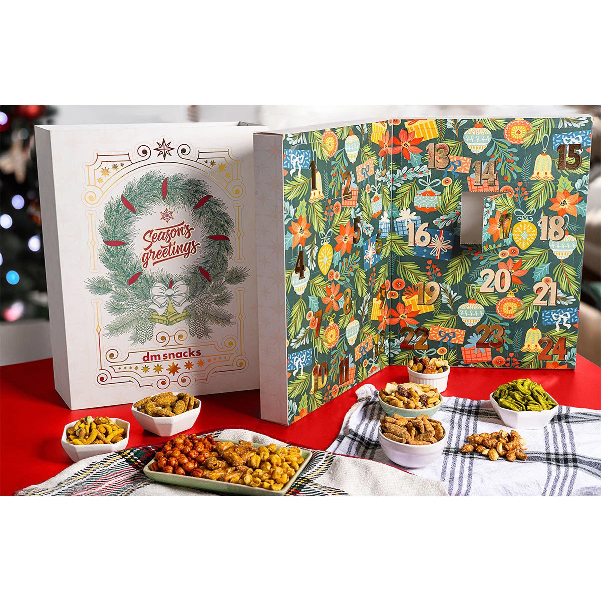 Advent Calendar Gourmet Snacks 24 Days of Treats