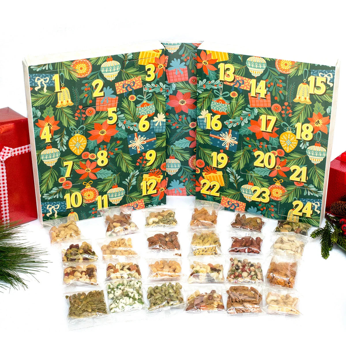 Advent Calendar Gourmet Snacks 24 Days of Treats