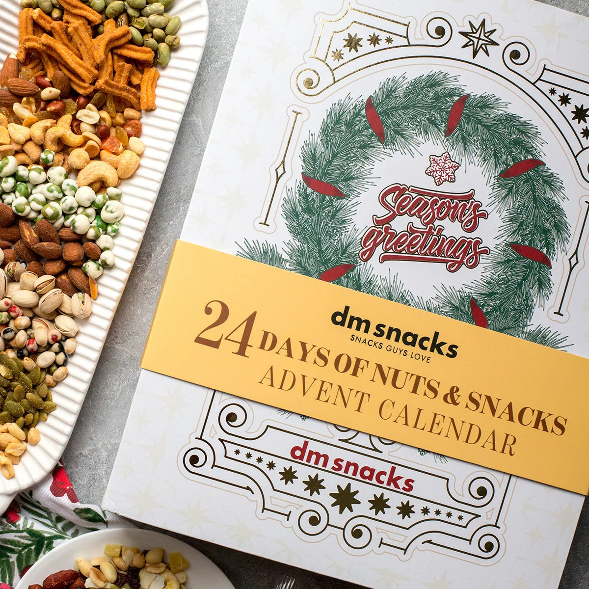 Advent Calendar Gourmet Snacks 24 Days of Treats