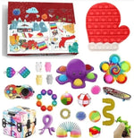 Advent Calendar Kids' Sensory Toys Christmas-Themed