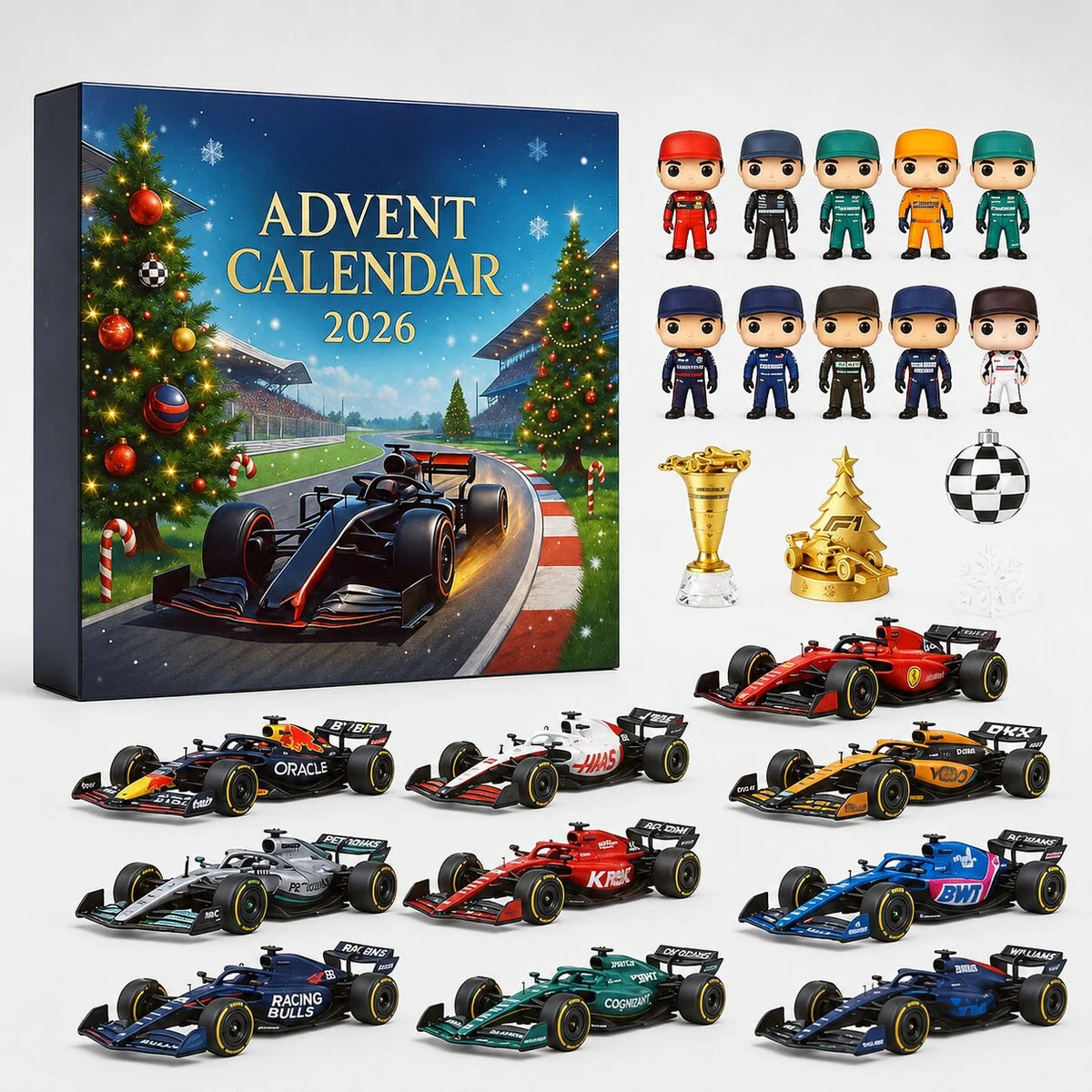 Advent Calendar Motorsport Designs 24-Day Countdown