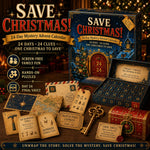 Advent Calendar Mystery Puzzle 24 Daily Clues Screen-Free