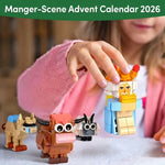 Advent Calendar Nativity Scene Building Bricks 24 Kits
