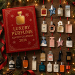 Advent Calendar Perfume Bottle Design 24-Day Countdown