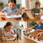Advent Calendar Pug Figurines 24-Day Countdown