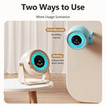 Air Circulator Fan Rechargeable Cordless Quiet 360° Adjustable Airflow