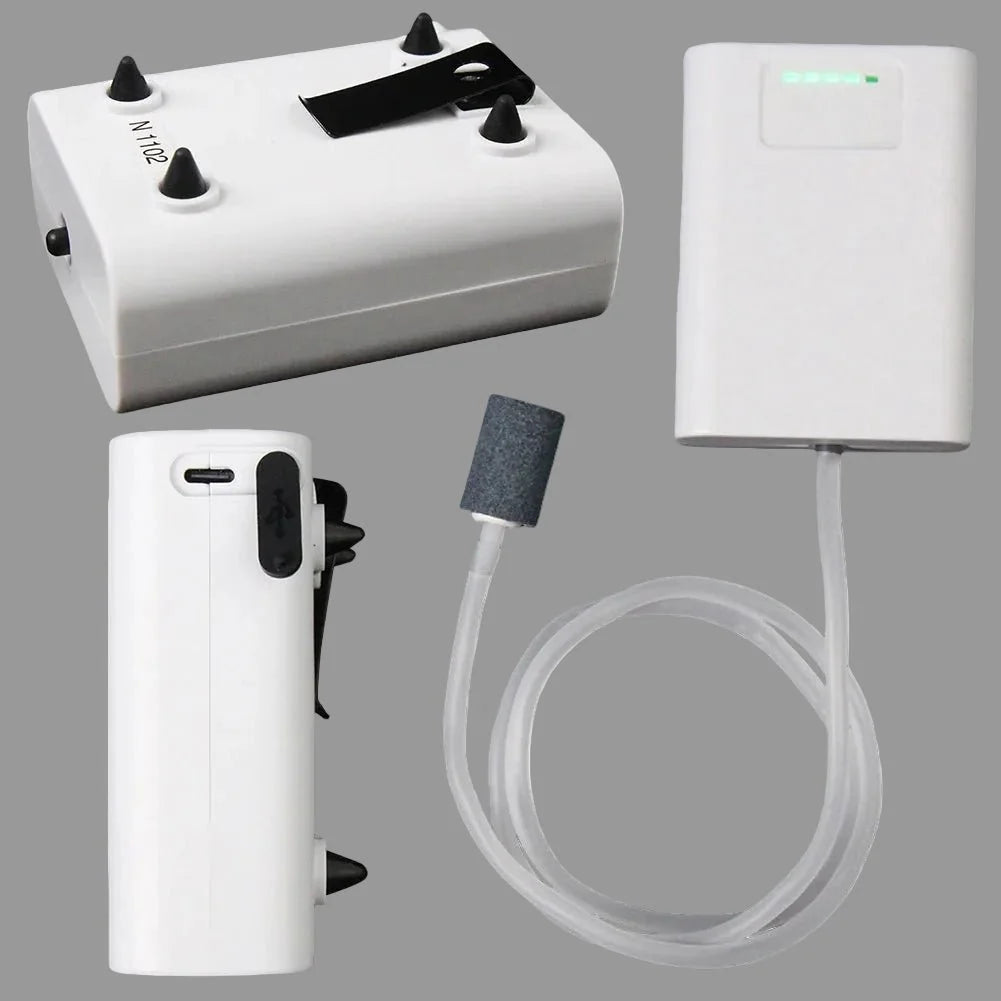 Air Pump USB-Powered Quiet Water Aeration