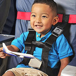 Airplane Safety Harness Adjustable Straps Foldable Design