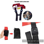 Airplane Safety Harness Adjustable Straps Foldable Design