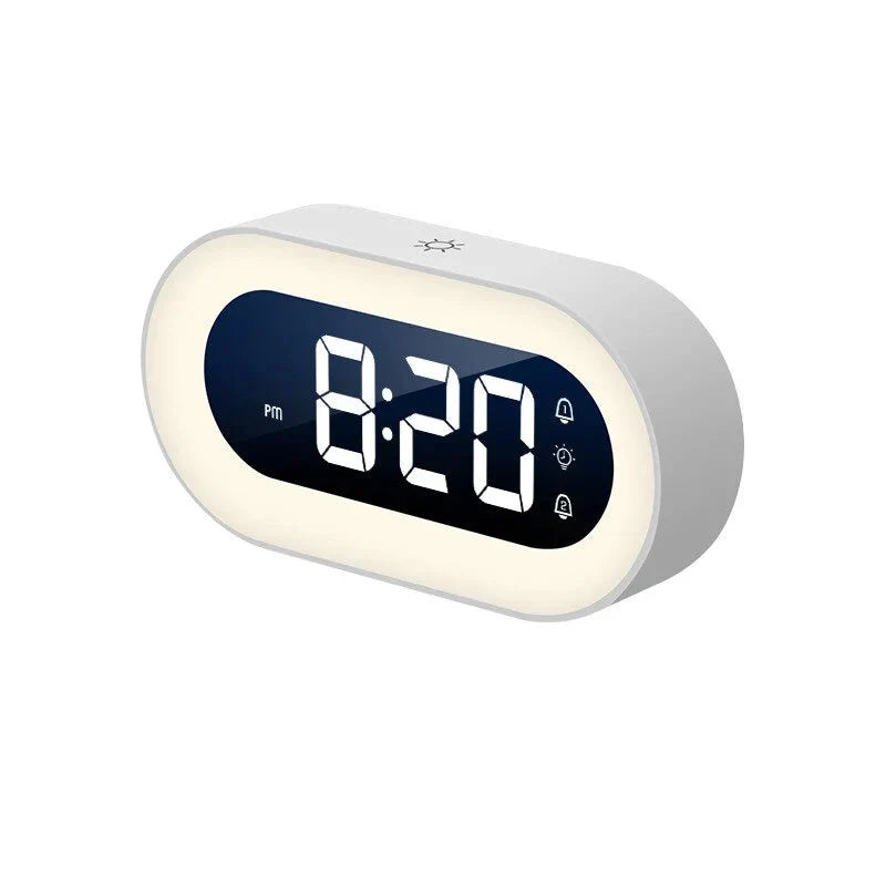 Alarm Clock Sunrise Simulation Nature Sounds USB-C Rechargeable