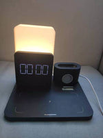 Alarm Clock Wireless Charging Night Light