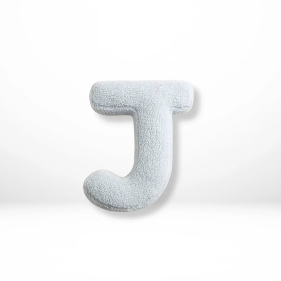 Alphabet Letter Pillow Soft Velvet Personalized Decor
