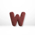 Alphabet Letter Pillow Soft Velvet Personalized Decor