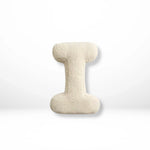 Alphabet Throw Pillow Velvet-Style Personalized Letter Cushion