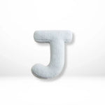Alphabet Throw Pillow Velvet-Style Personalized Letter Cushion