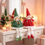 Angel Figurine Handmade Textile Shelf & Mantel Six Colors