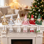 Angel Figurine Handmade Textile Shelf & Mantel Six Colors