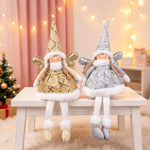 Angel Figurine Handmade Textile Shelf & Mantel Six Colors