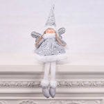 Angel Figurine Handmade Textile Shelf & Mantel Six Colors