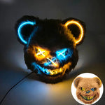 Animal Costume Mask Glowing LED Three Lighting Modes