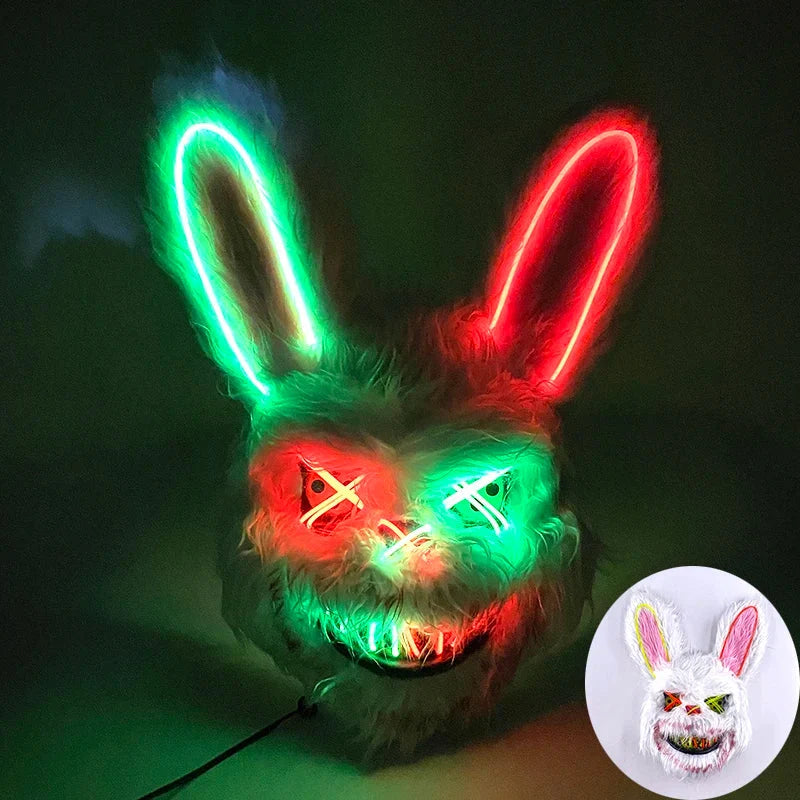Animal Costume Mask Glowing LED Three Lighting Modes