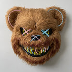 Animal Costume Mask Glowing LED Three Lighting Modes