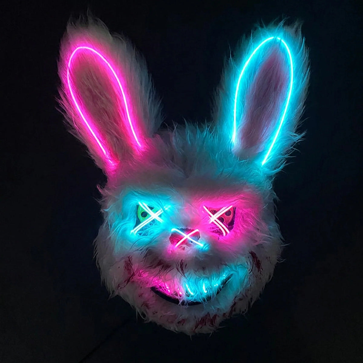 Animal Costume Mask Glowing LED Three Lighting Modes