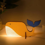 Animal Night Light Wooden LED USB Powered Soft Glow