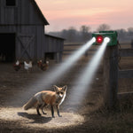 Animal Repellent Solar-Powered Alarm & LED Deterrentsેણ