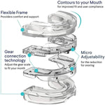 Anti-Snoring Mouthpiece Heat-Moldable BPA-Free Adjustable Fit