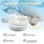 Anti-Snoring Mouthpiece Heat-Moldable BPA-Free Adjustable Fit