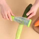 Apple & Vegetable Peeler Stainless Steel Blade Peel Collector