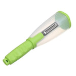 Apple & Vegetable Peeler Stainless Steel Blade Peel Collector