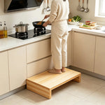 Appliance Riser Platform Solid Wood Low-Profile With Protective Coating
