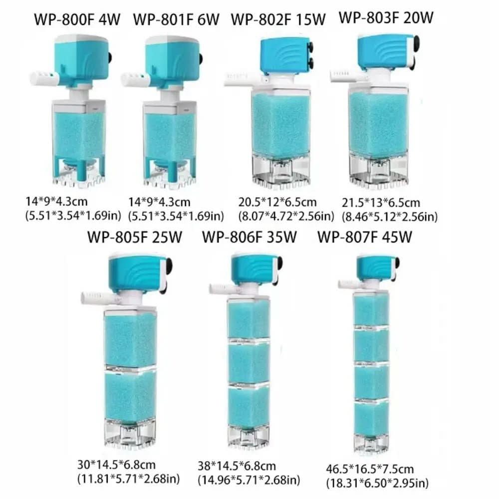 Aquarium Filter 5-in-1 Quiet Operation