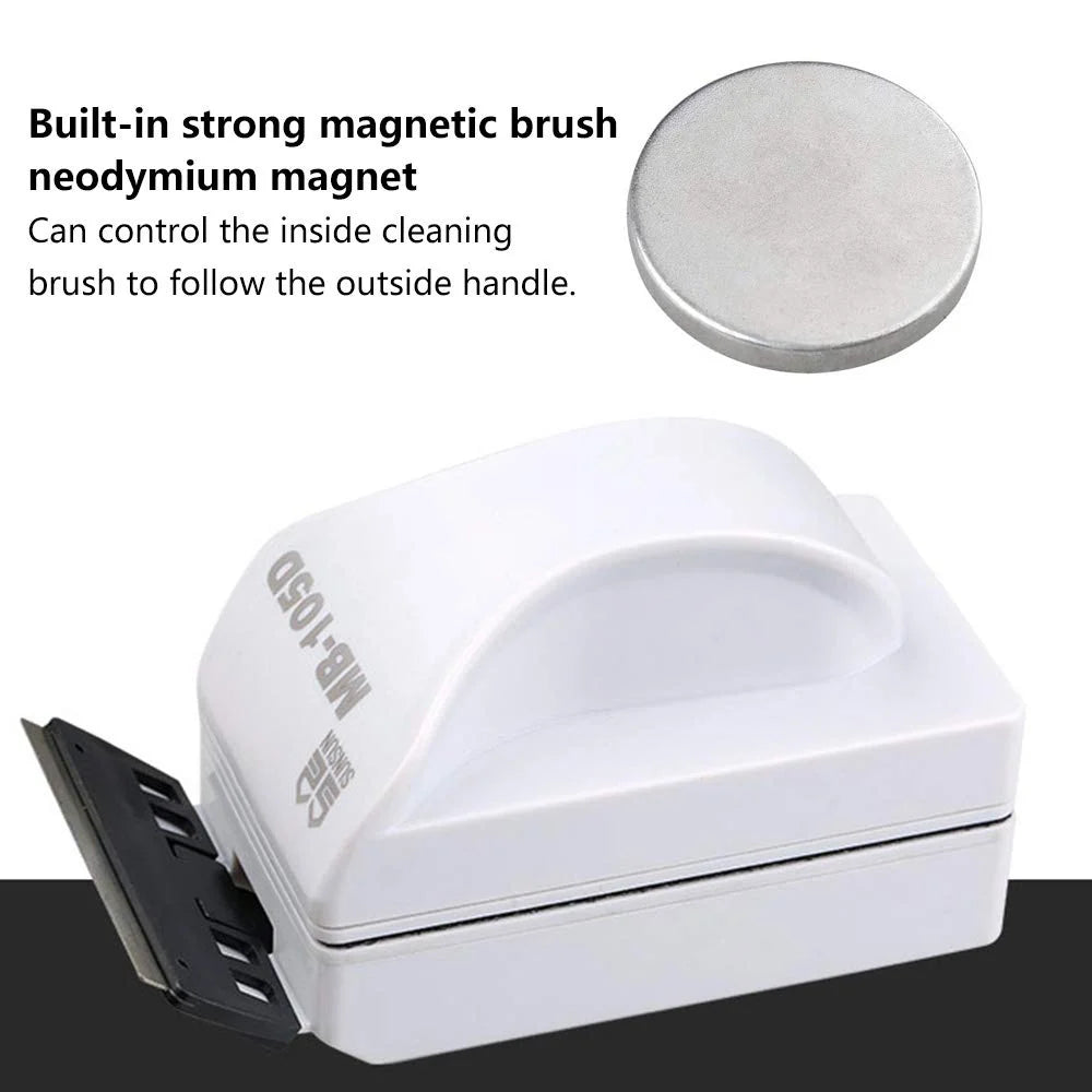 Aquarium Glass Cleaner Magnetic Floating Design