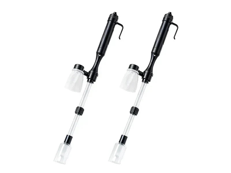 Aquarium Gravel Cleaner Battery-Powered Adjustable Suction Pump