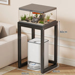 Aquarium Stand Compact With Integrated Storage & Non-Slip Top