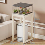 Aquarium Stand Compact With Integrated Storage & Non-Slip Top