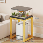 Aquarium Stand Compact With Integrated Storage & Non-Slip Top
