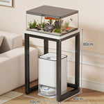 Aquarium Stand Compact With Integrated Storage & Non-Slip Top