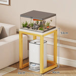 Aquarium Stand Compact With Integrated Storage & Non-Slip Top
