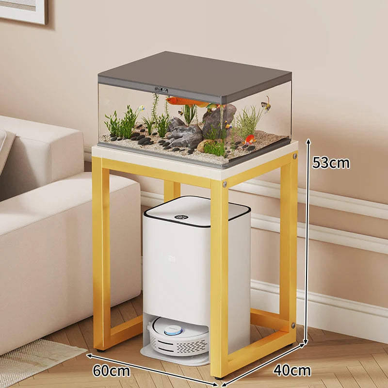 Aquarium Stand Compact With Integrated Storage & Non-Slip Top