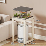 Aquarium Stand Compact With Integrated Storage & Non-Slip Top