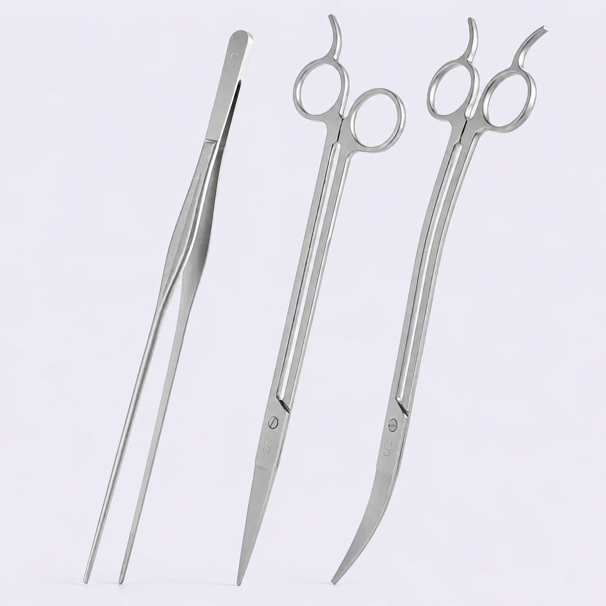 Aquascaping Tool Set Enhanced Grip 3-Piece