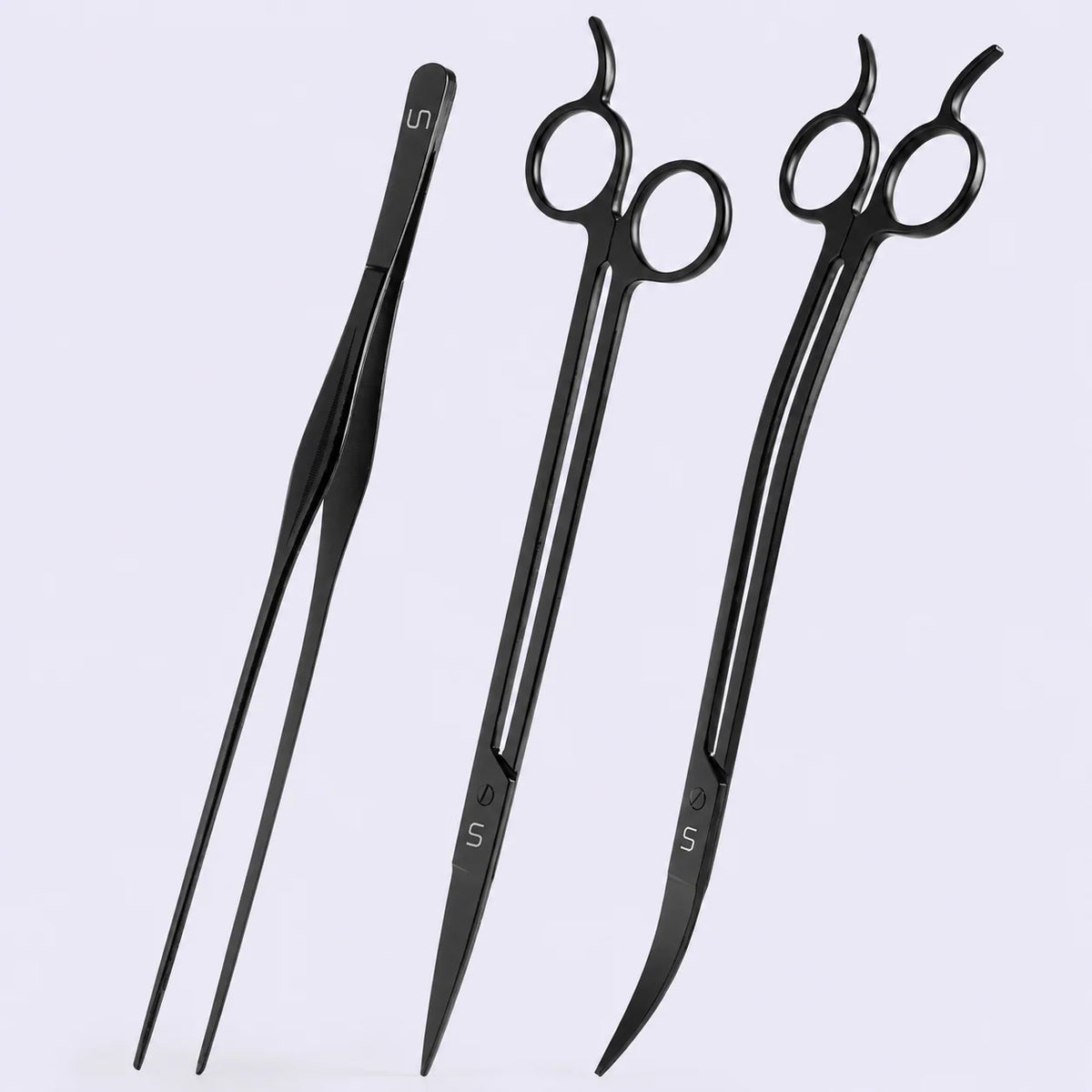 Aquascaping Tool Set Enhanced Grip 3-Piece
