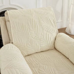 Armchair Slipcover Universal Stretch Microfiber & Anti-Slip Backing