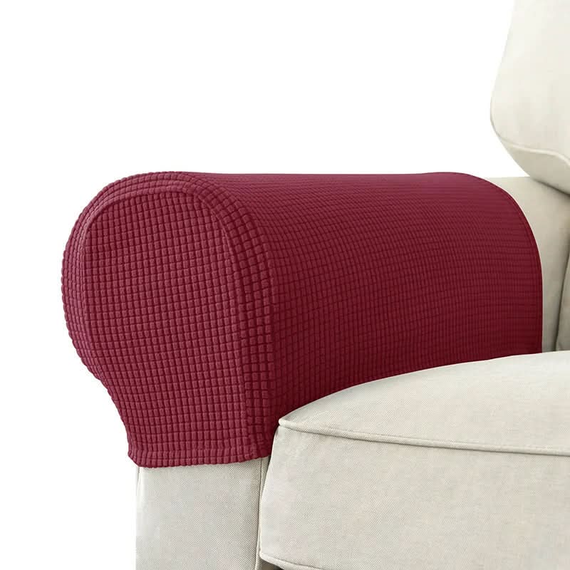 Armrest Covers Waterproof Quilted Non-Slip Set of 2
