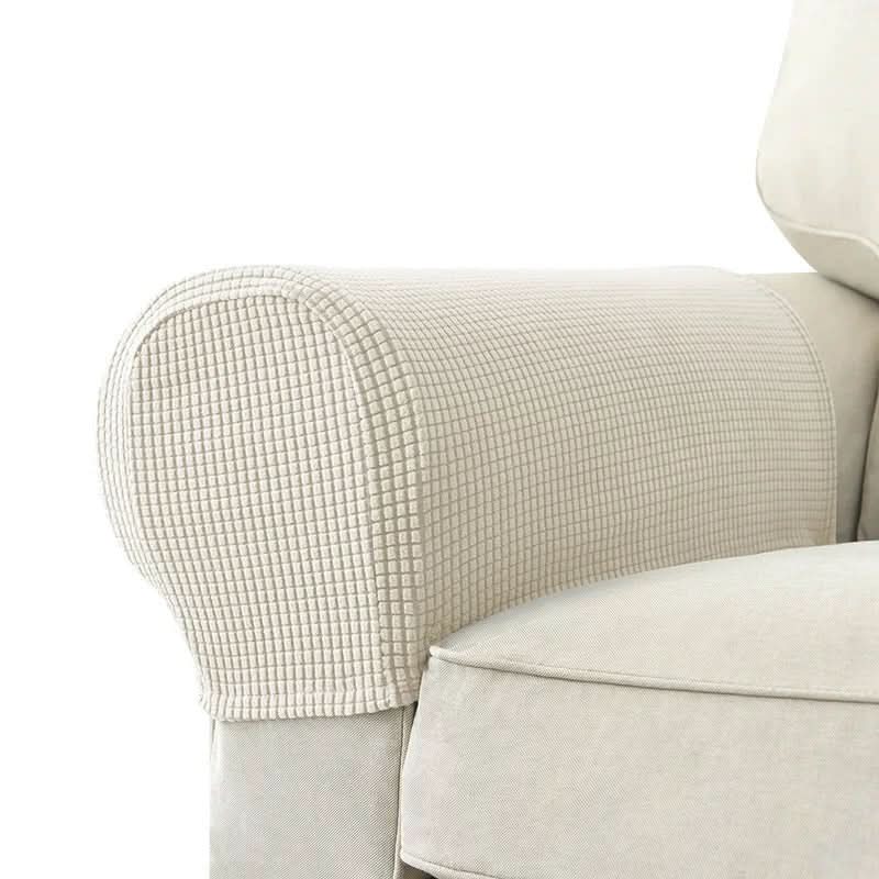 Armrest Covers Waterproof Quilted Non-Slip Set of 2