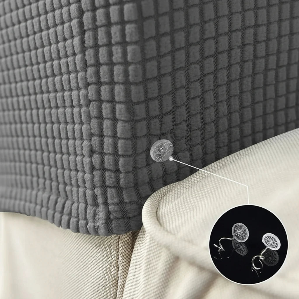 Armrest Covers Waterproof Quilted Non-Slip Set of 2
